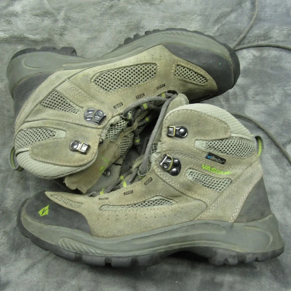 Vasque Youth Boots 5 M Gray Lace-Up‎ Waterproof Lightweight Trail Outdoor Hiking